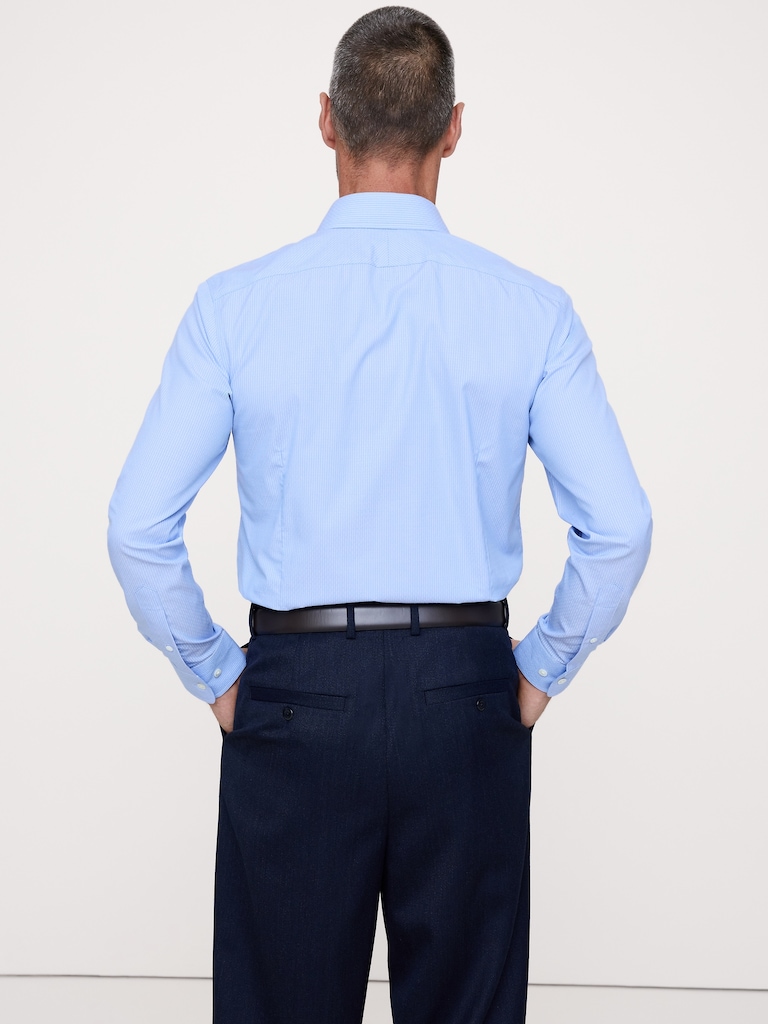 Slim-Fit Wrinkle-Resistant Dress Shirt