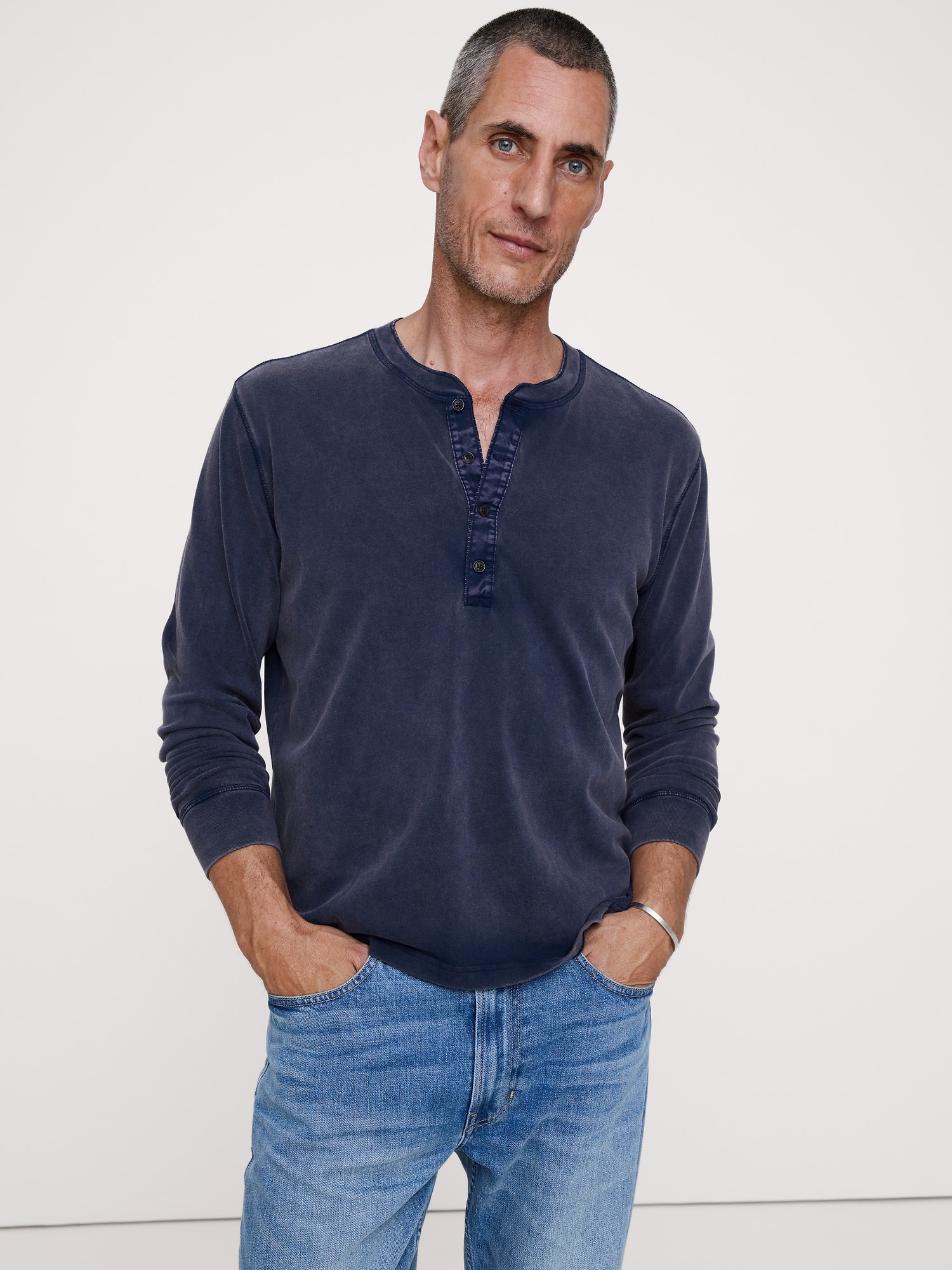 Men's Henley T-Shirts | Banana Republic