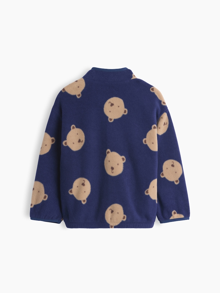 babyGap Relaxed Microfleece Zip Sweatshirt