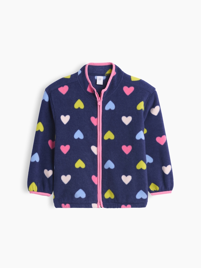 babyGap Relaxed Microfleece Zip Sweatshirt