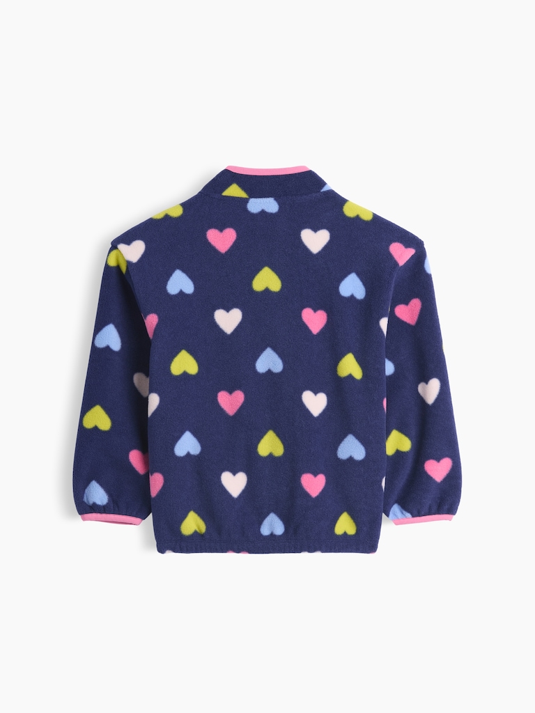 babyGap Relaxed Microfleece Zip Sweatshirt