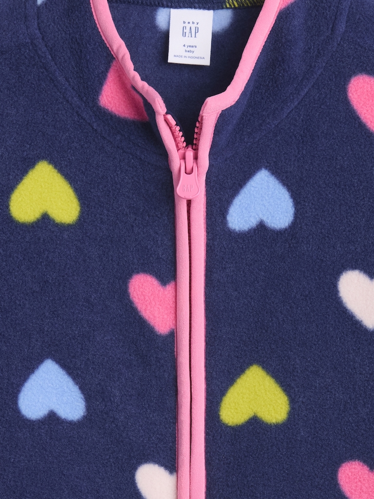 babyGap Relaxed Microfleece Zip Sweatshirt