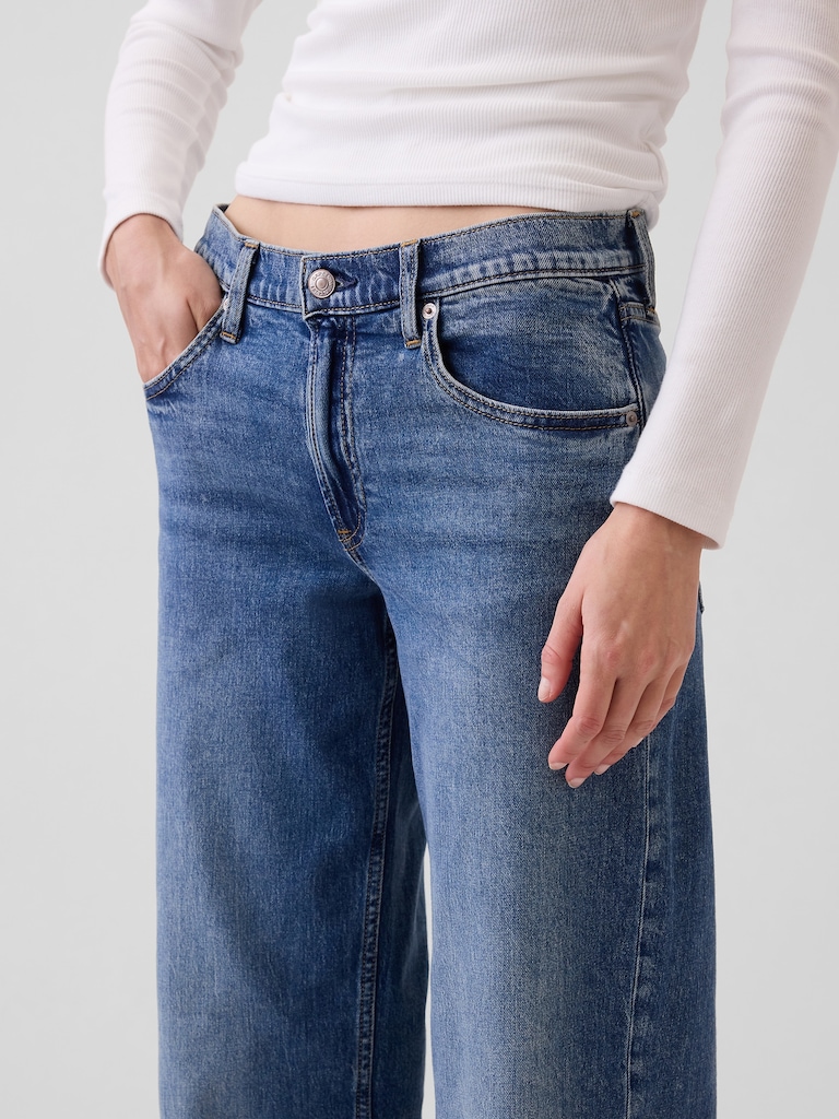 Low Rise '90s Loose Jeans
