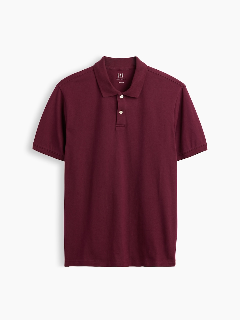 Pique Polo Shirt