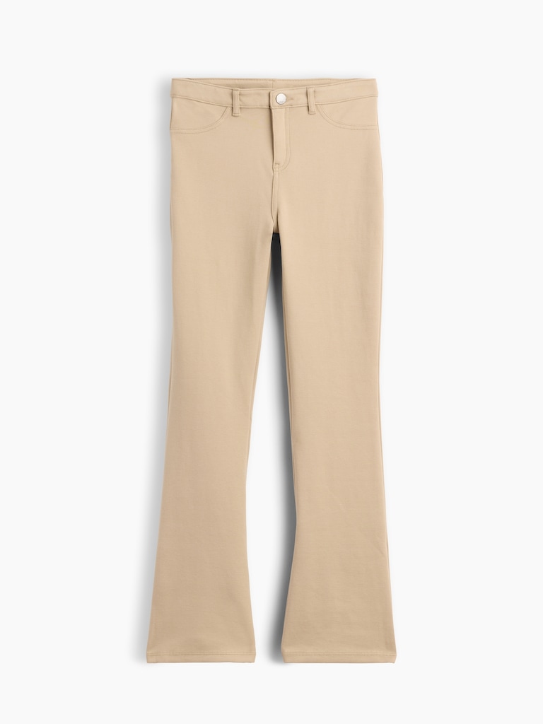 Kids Uniform Ponte Flare Pants