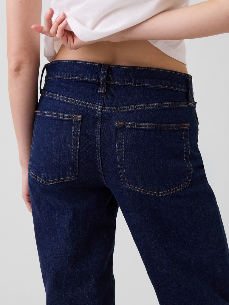 Low Rise '90s Loose Jeans