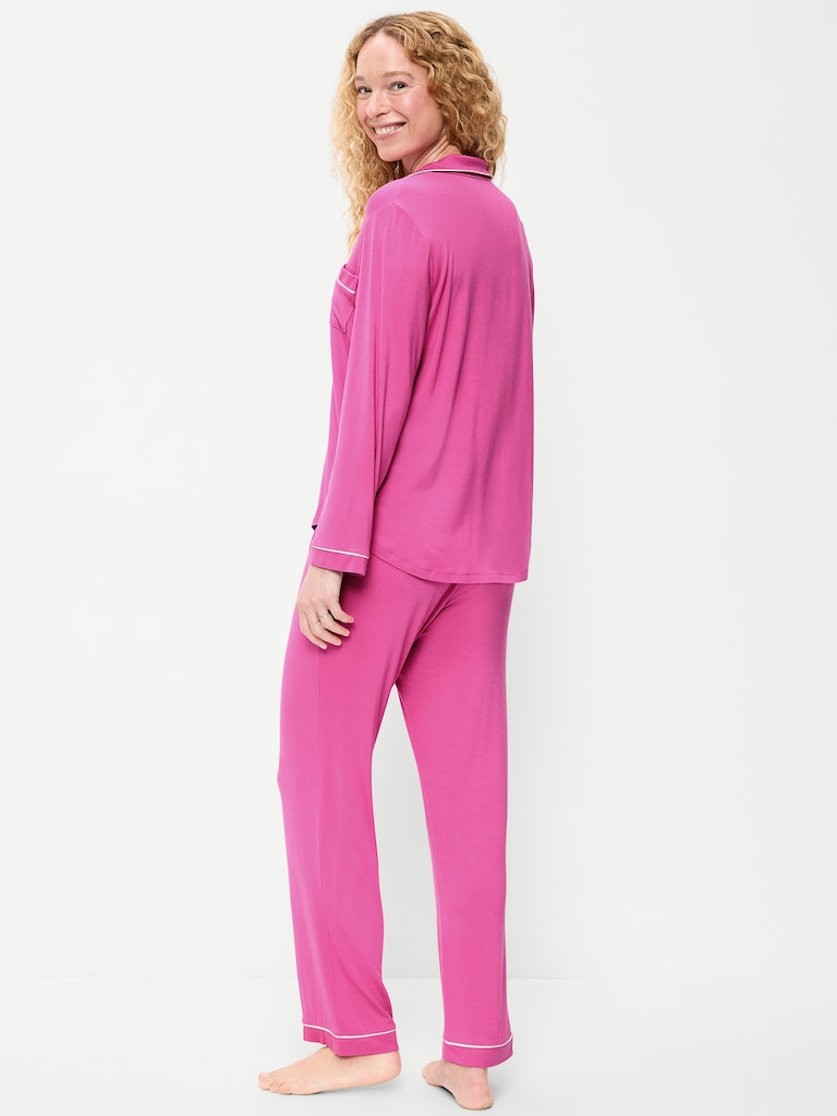 Sunday Sleep Knit Jersey Pant Set