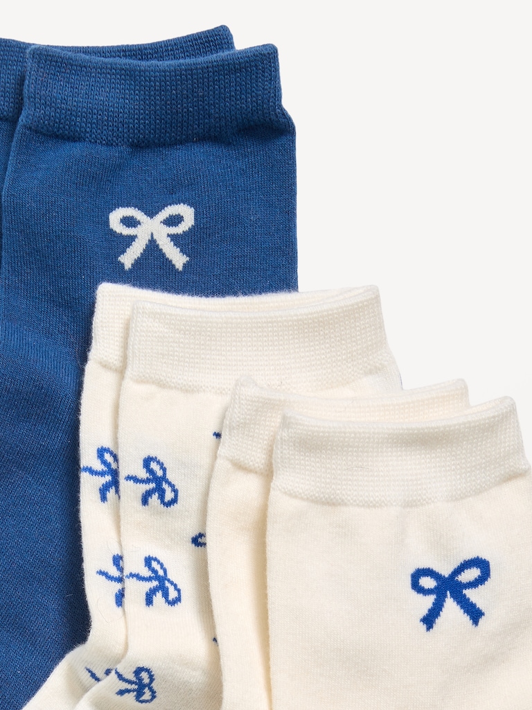 Chaussettes courtes de fantaisie (paquet de 3 paires)