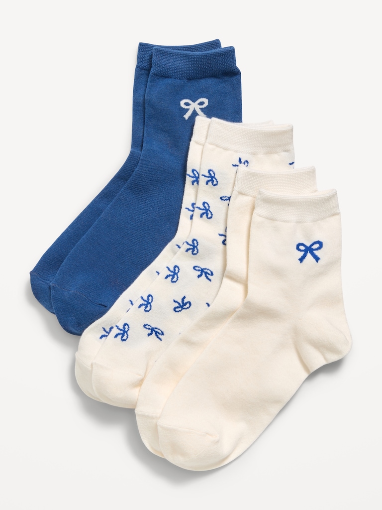 Chaussettes courtes de fantaisie (paquet de 3 paires)