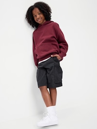 Below Knee Super Baggy Ripstop Cargo Shorts for Boys