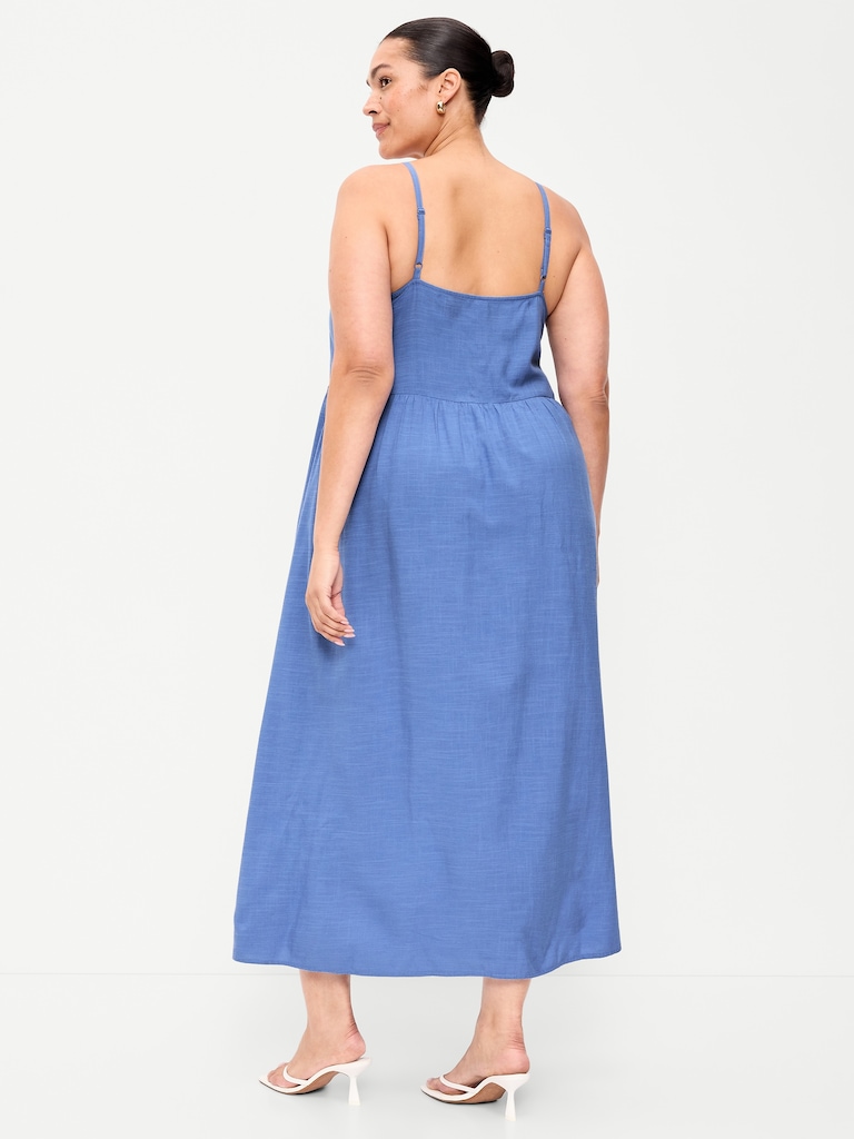 Sleeveless Boho Maxi Dress
