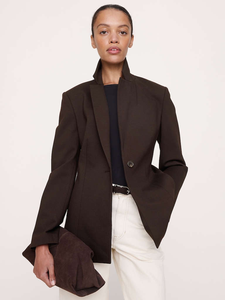Slim Everywhere Ponte Blazer