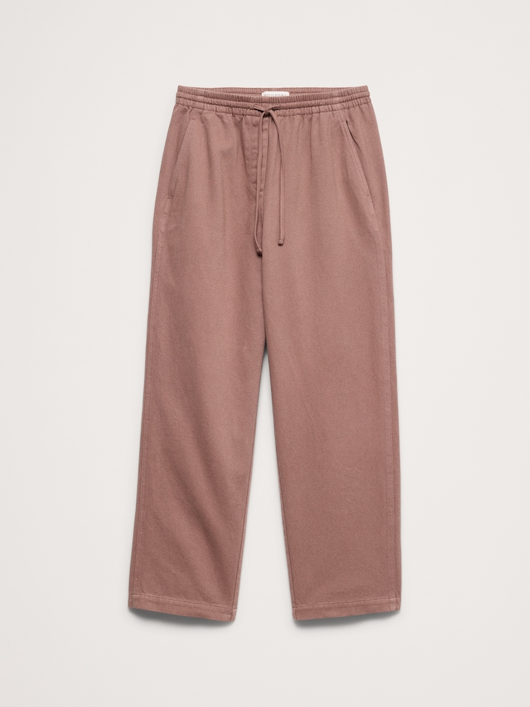 The Getaway Straight-Leg Pant in Cotton