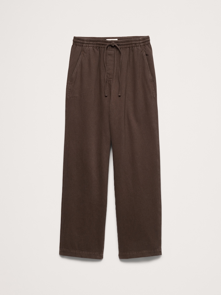 The Getaway Straight-Leg Pant in Cotton