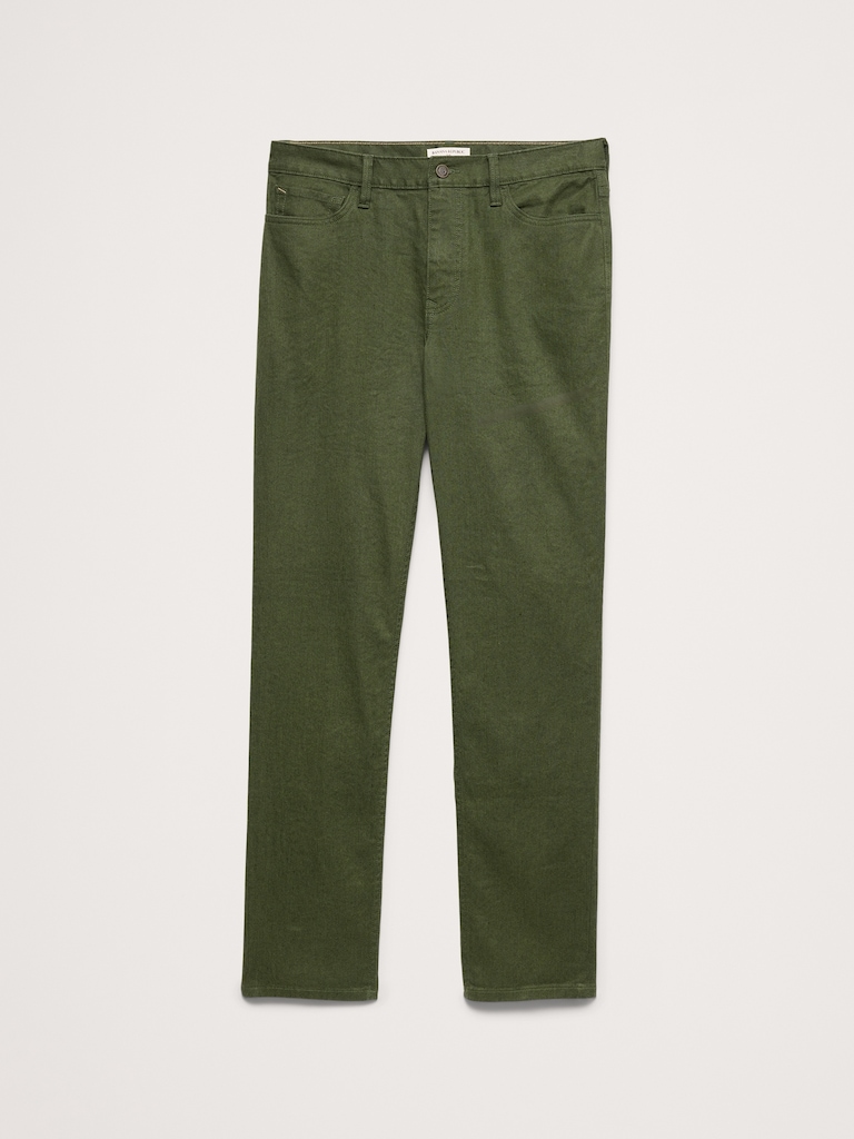 Slim Linen-Cotton Traveler Pant