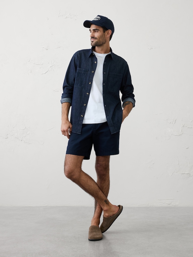 Standard-Fit Denim Heritage Shirt