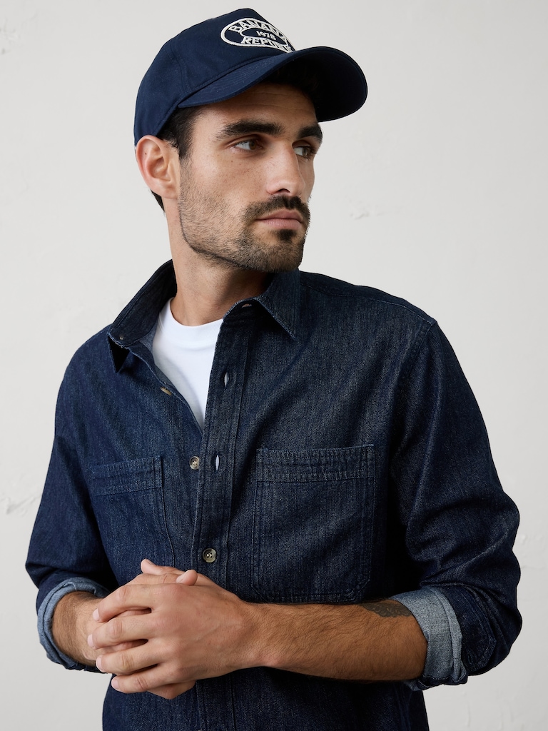 Standard-Fit Denim Heritage Shirt