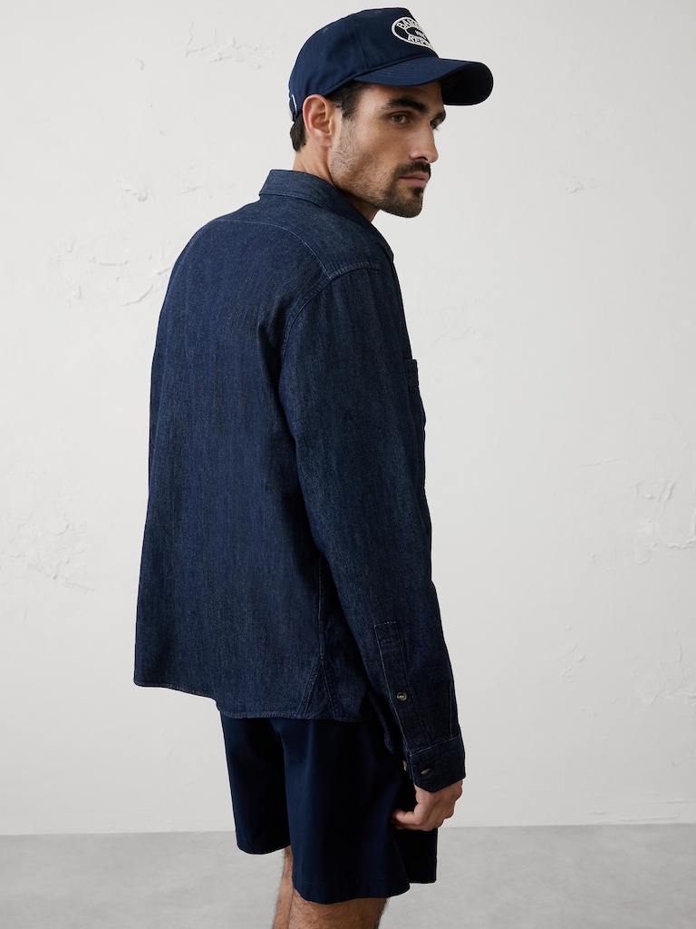 Standard-Fit Denim Heritage Shirt