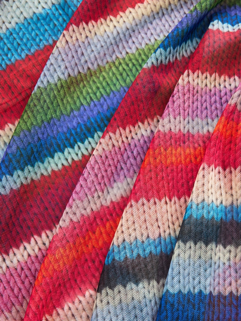 GapStudio Happy Stripe Sheer Maxi Skirt