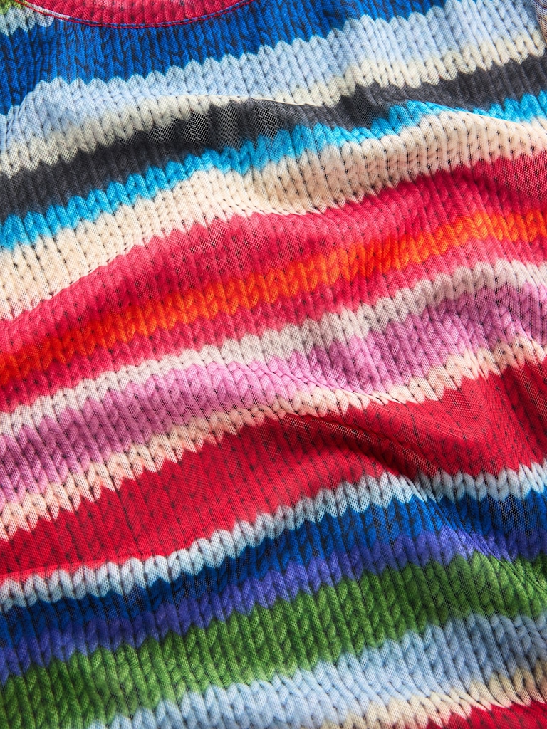 GapStudio Happy Stripe Sheer T-Shirt