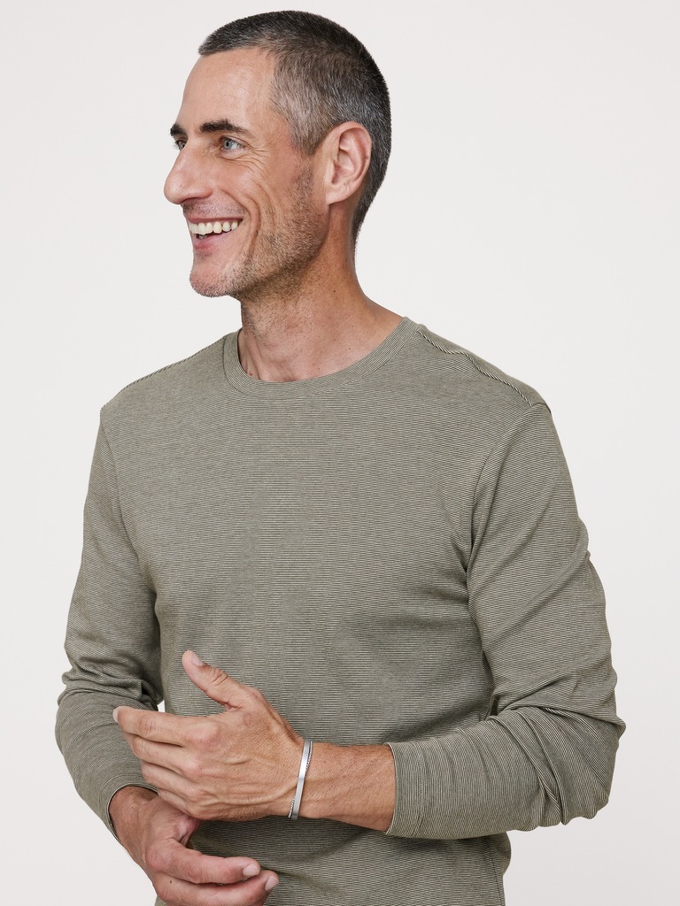 Luxury-Touch Long-Sleeve T-Shirt