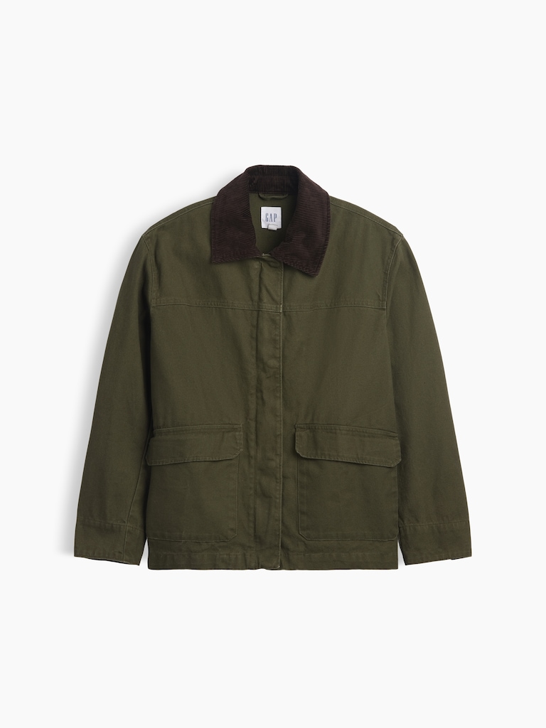 Relaxed Canvas Barn Jacket