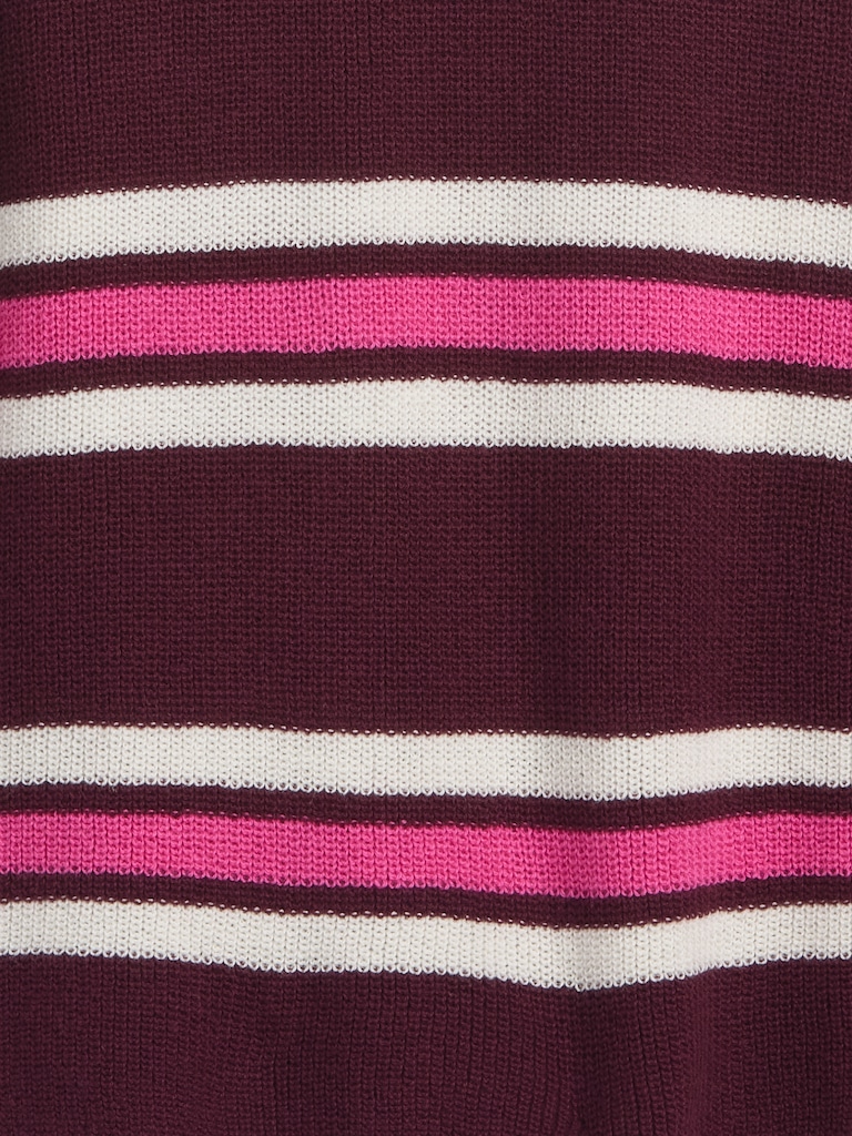 Kids Relaxed Stripe Crewneck Sweater