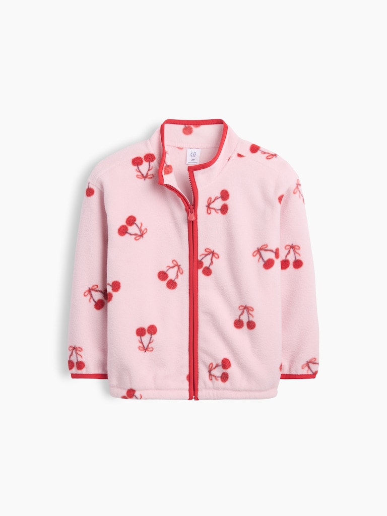 babyGap Relaxed Microfleece Zip Sweatshirt