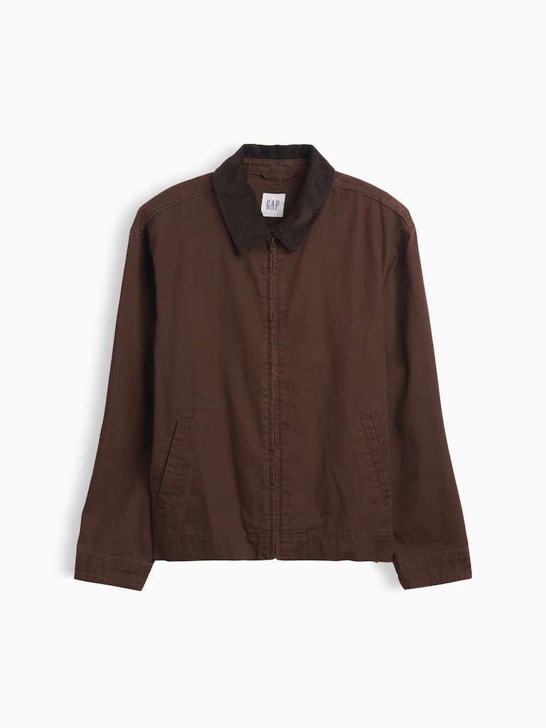 Relaxed Canvas Barn Jacket
