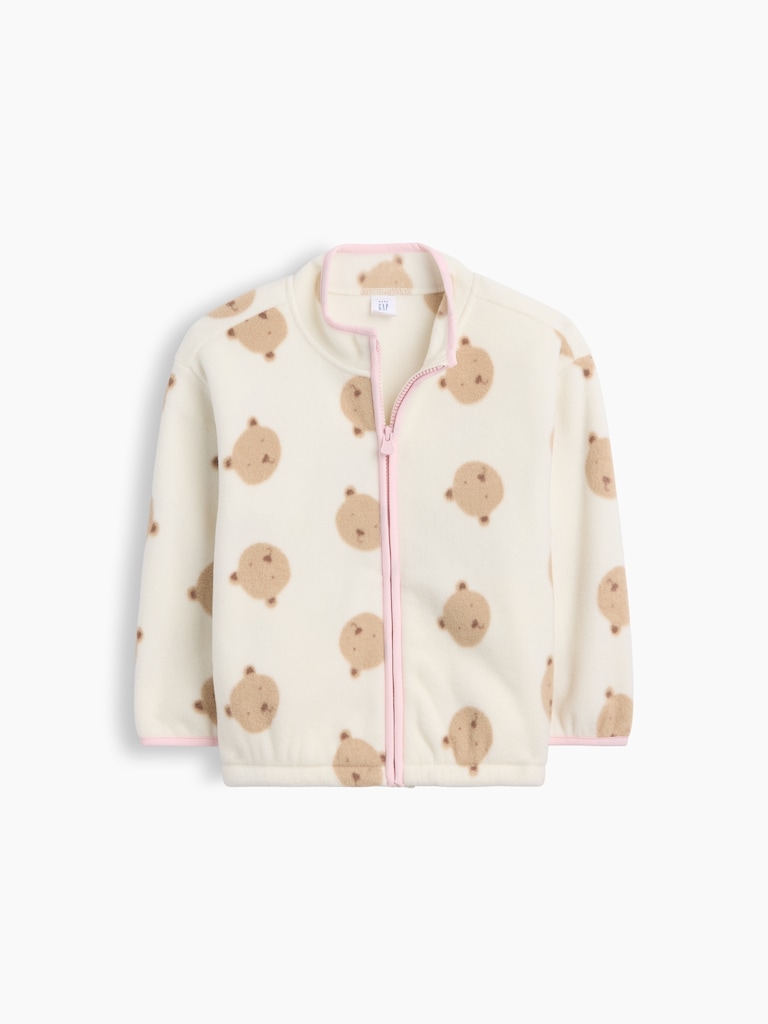 babyGap Relaxed Microfleece Zip Sweatshirt
