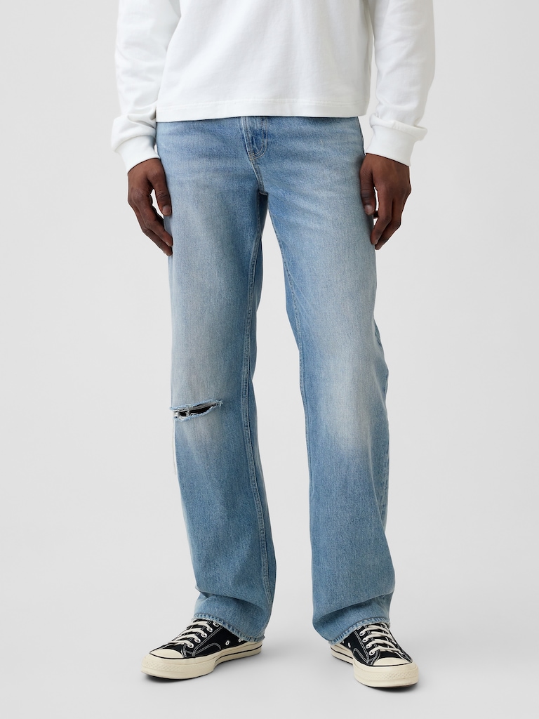 Relaxed Straight Jeans