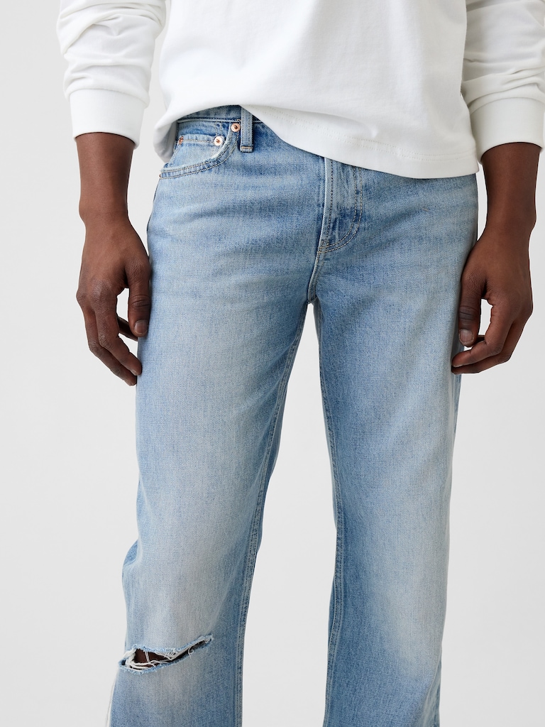 Relaxed Straight Jeans
