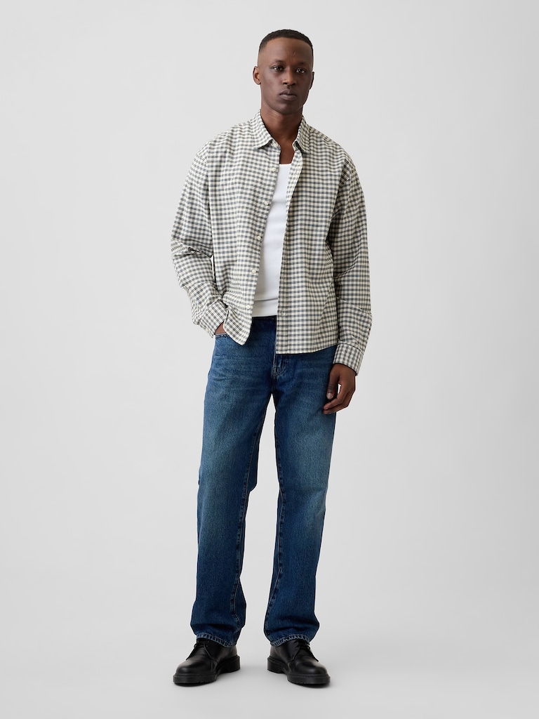 Relaxed Straight Jeans