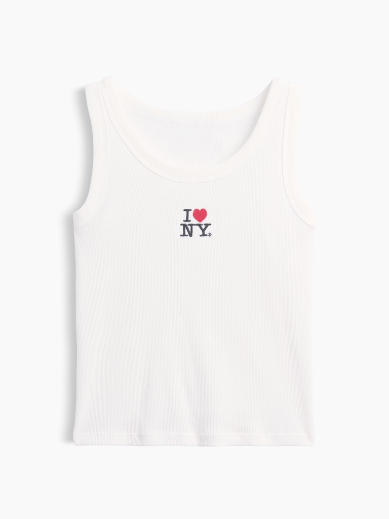 Kids I Heart NY Rib Tank Top