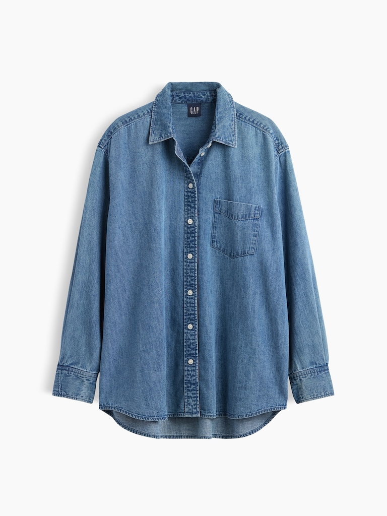 Denim Big Shirt