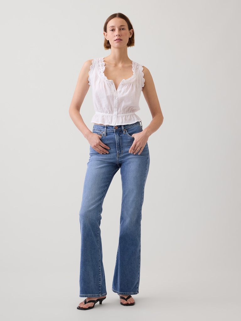 High Rise '70s Flare Jeans