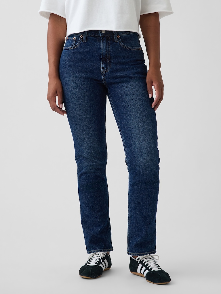 Curvy High Rise '90s Slim Straight Jeans