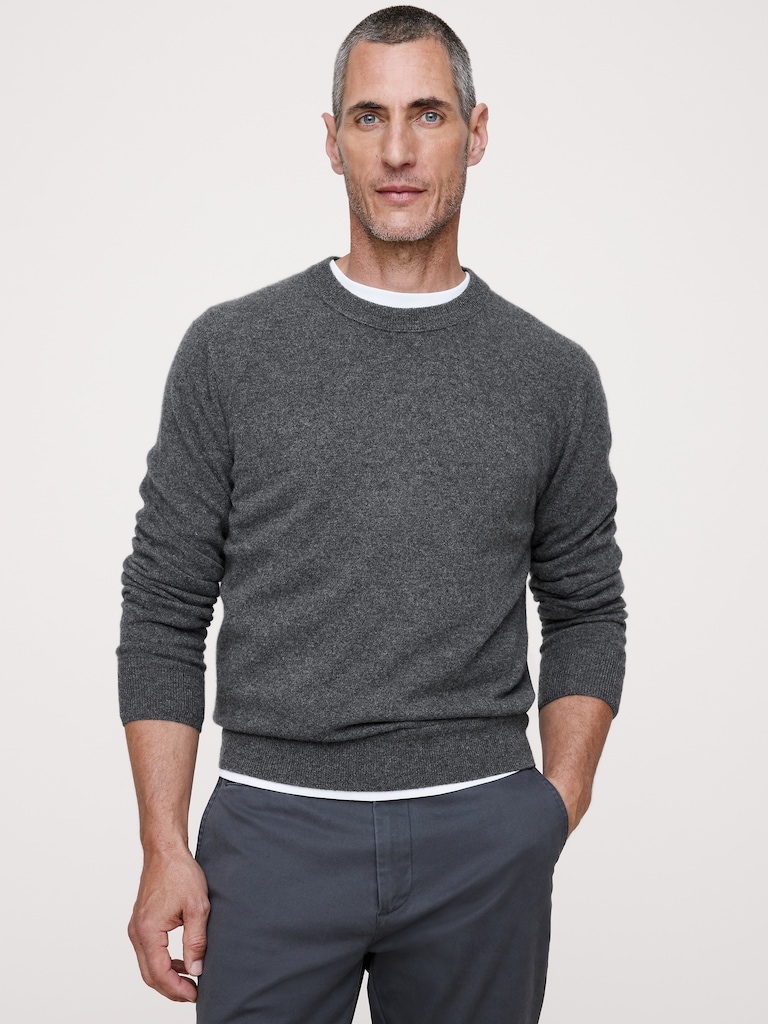 Cashmere Crew-Neck Sweater