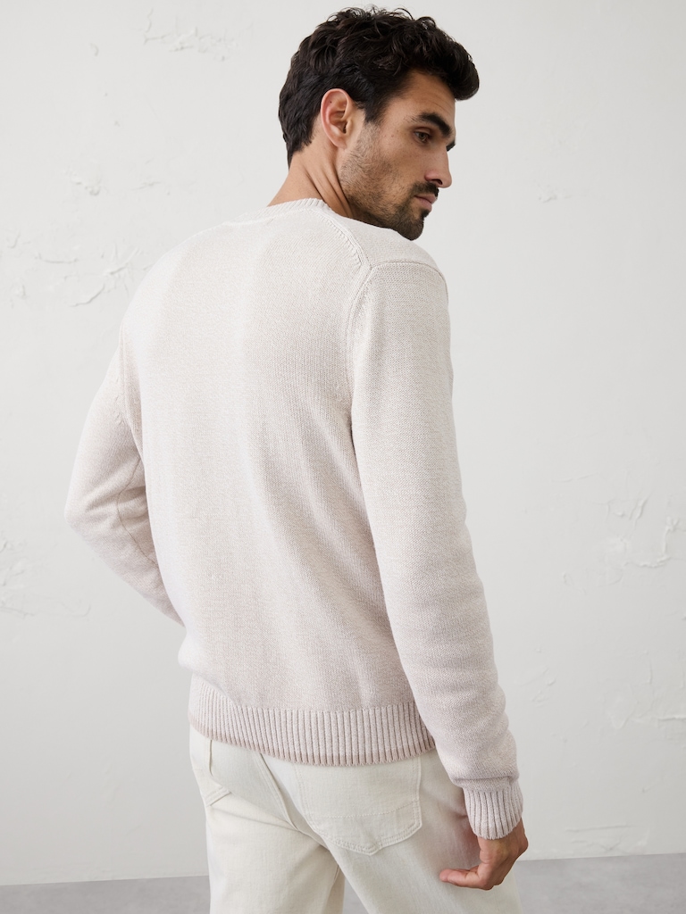 Contrast Pocket Sweater