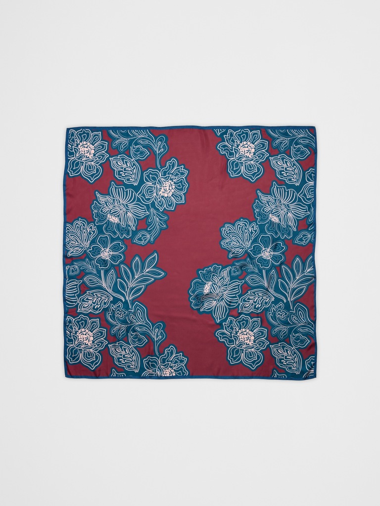 Silky Square Scarf