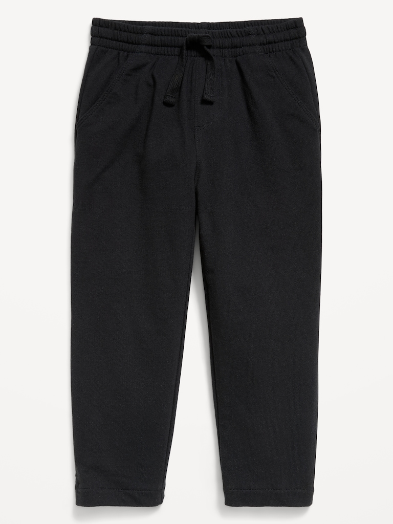 Barrel-Leg Knit Pants for Toddler Boys