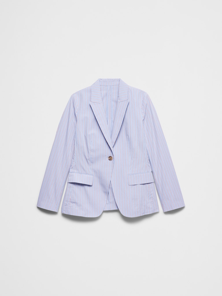 Poplin Blazer