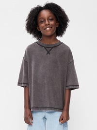 Oversized Short-Sleeve Boxy T-Shirt for Boys