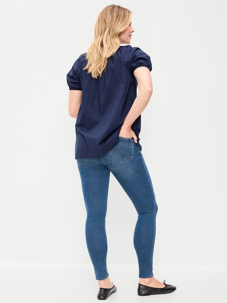 Maternity Full-Panel Wow Skinny Jeans