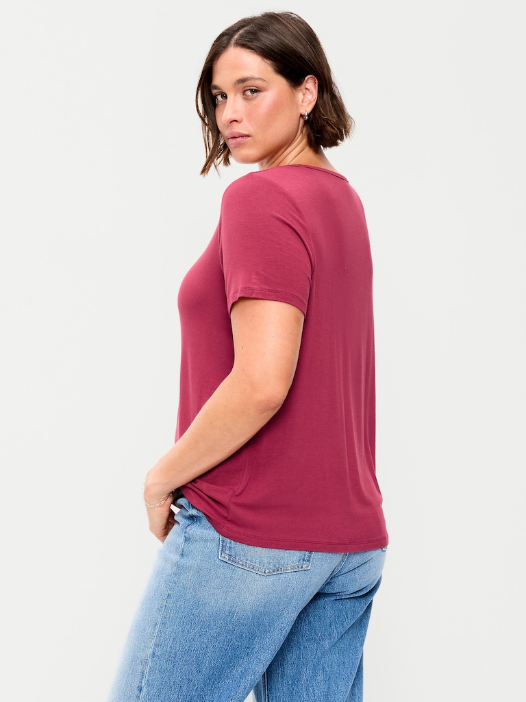 Luxe Crew-Neck T-Shirt