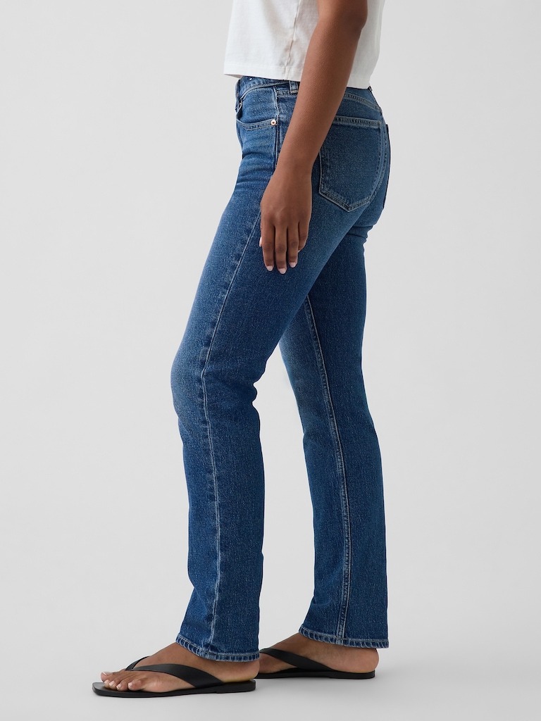Curvy High Rise '90s Slim Straight Jeans