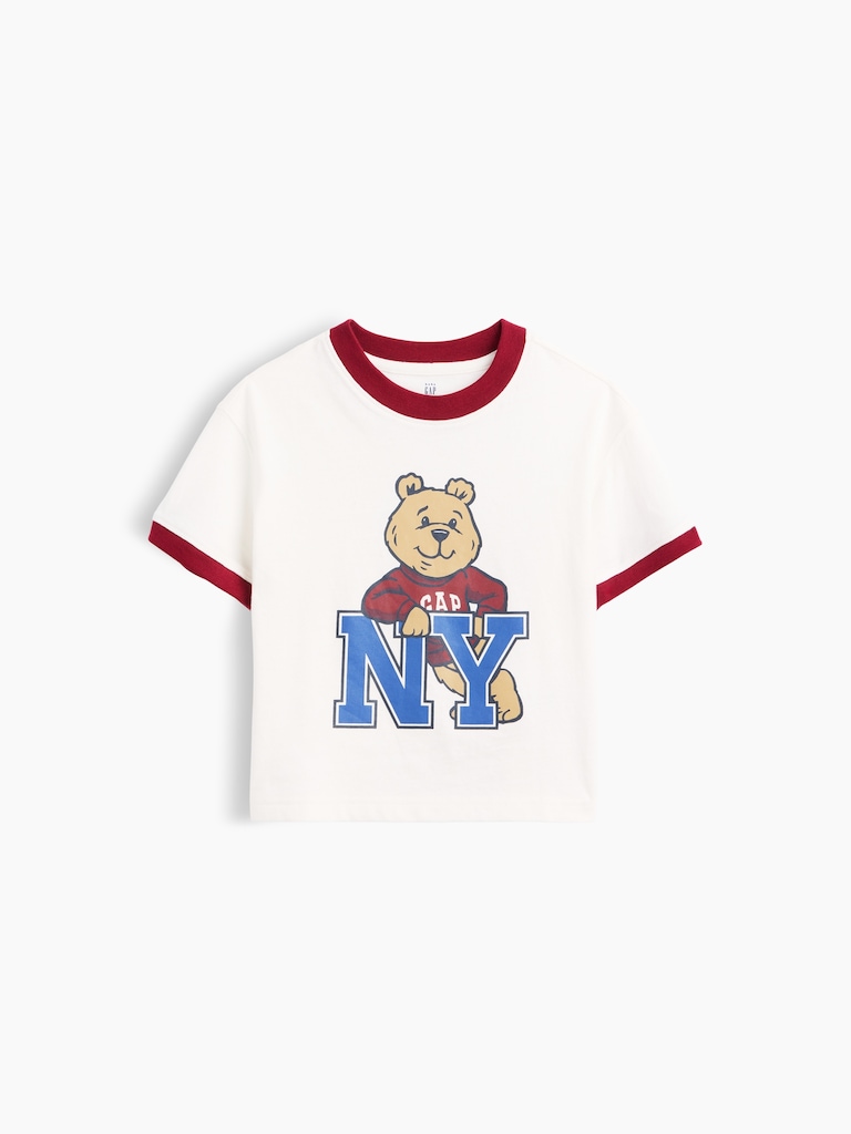 Baby & Toddler Brannan Bear Graphic Logo Ringer T-Shirt