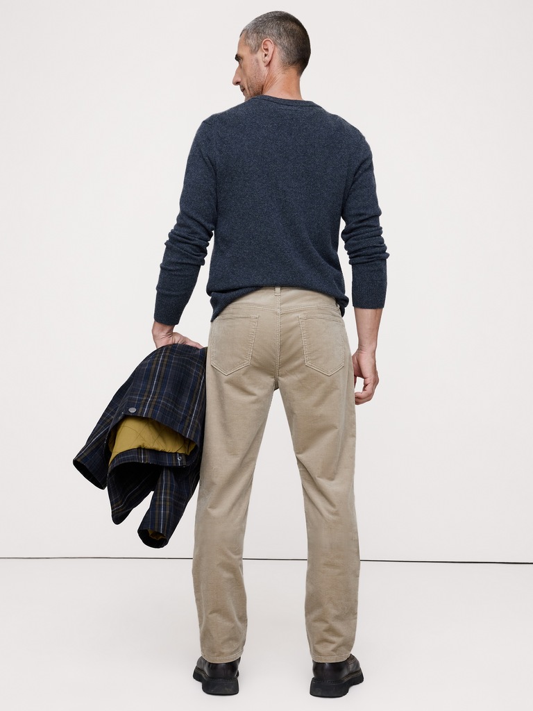 Straight Corduroy Traveler Pant