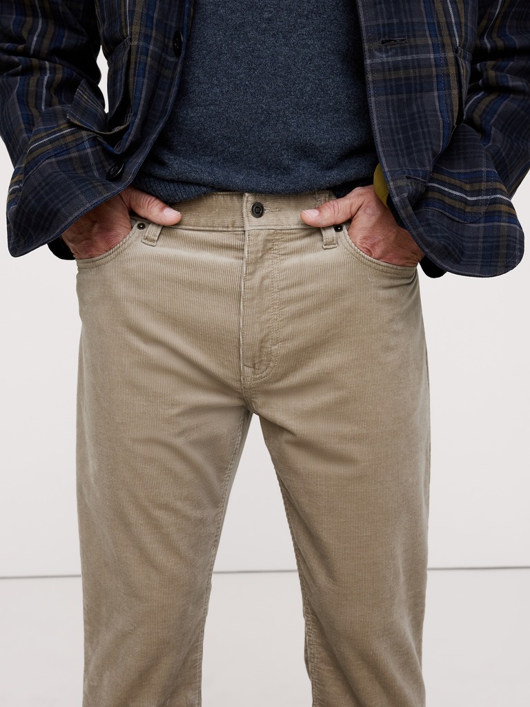 Straight Corduroy Traveler Pant
