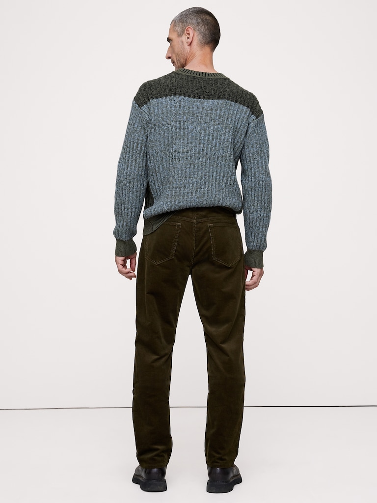 Straight Corduroy Traveler Pant